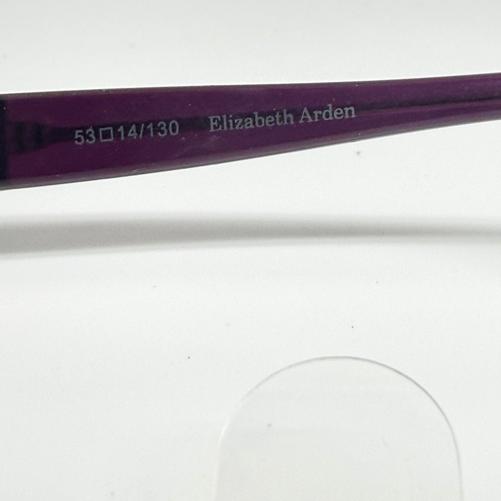 Elizabeth Arden EA 1088A-3 Purple Grey Eyeglass Frames 53-14-130 - Picture 6 of 7